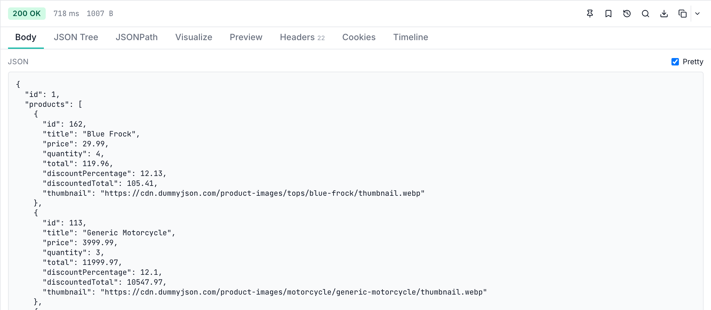 API Sentinel response viewer — JSON tree, timing, snapshot comparison, stored locally