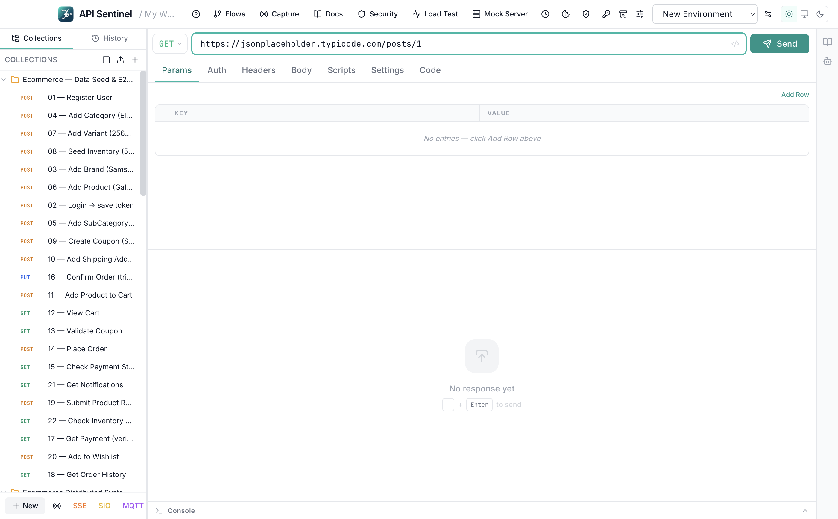 Reqhawk request composer — cURL import, auth, body editors, all local